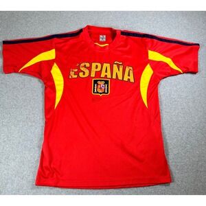 Okey‎ Dokey España Soccer Jersey Spain Football Shirt Red Yellow Medium
